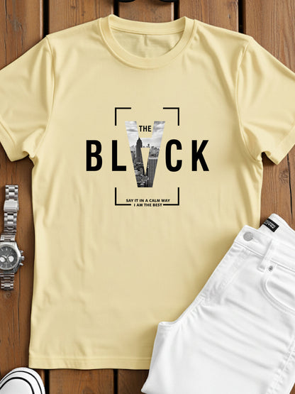 Cotton Lycra Half Sleeve Graphic Tee