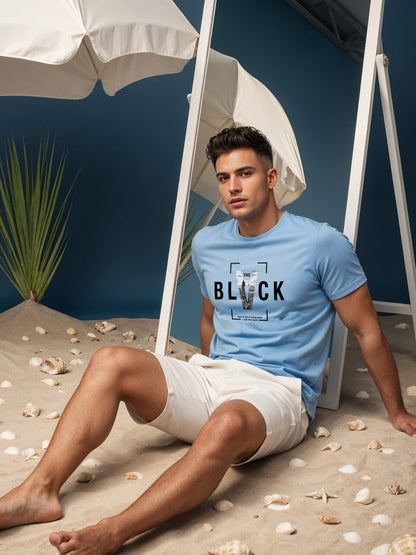 Cotton Lycra Half Sleeve Graphic Tee