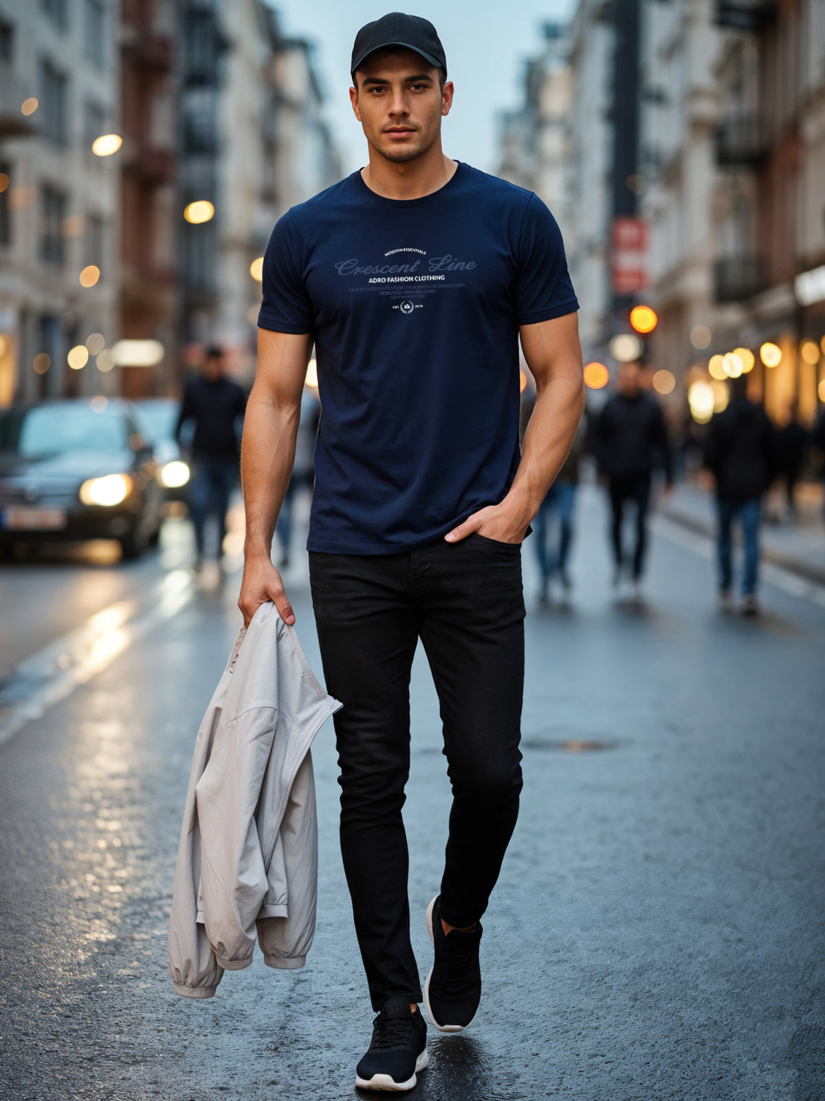 Casual Streetwear Graphic Tee