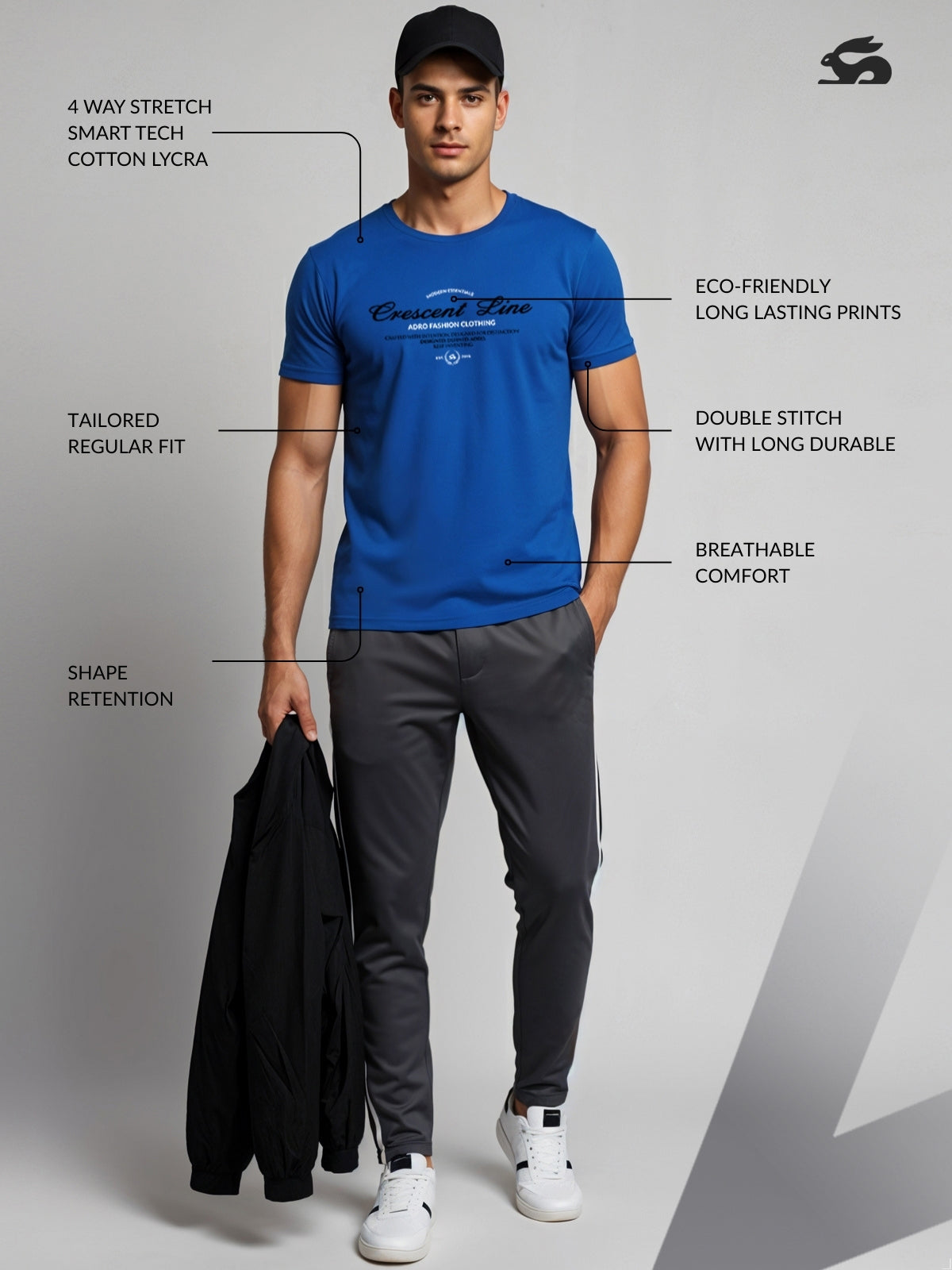 Casual Streetwear Graphic Tee