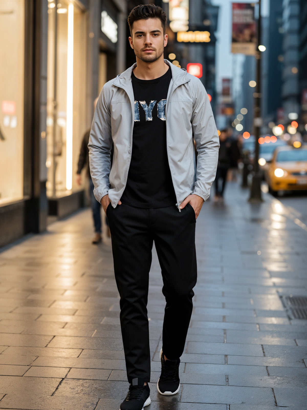 Casual Streetwear Graphic Tee