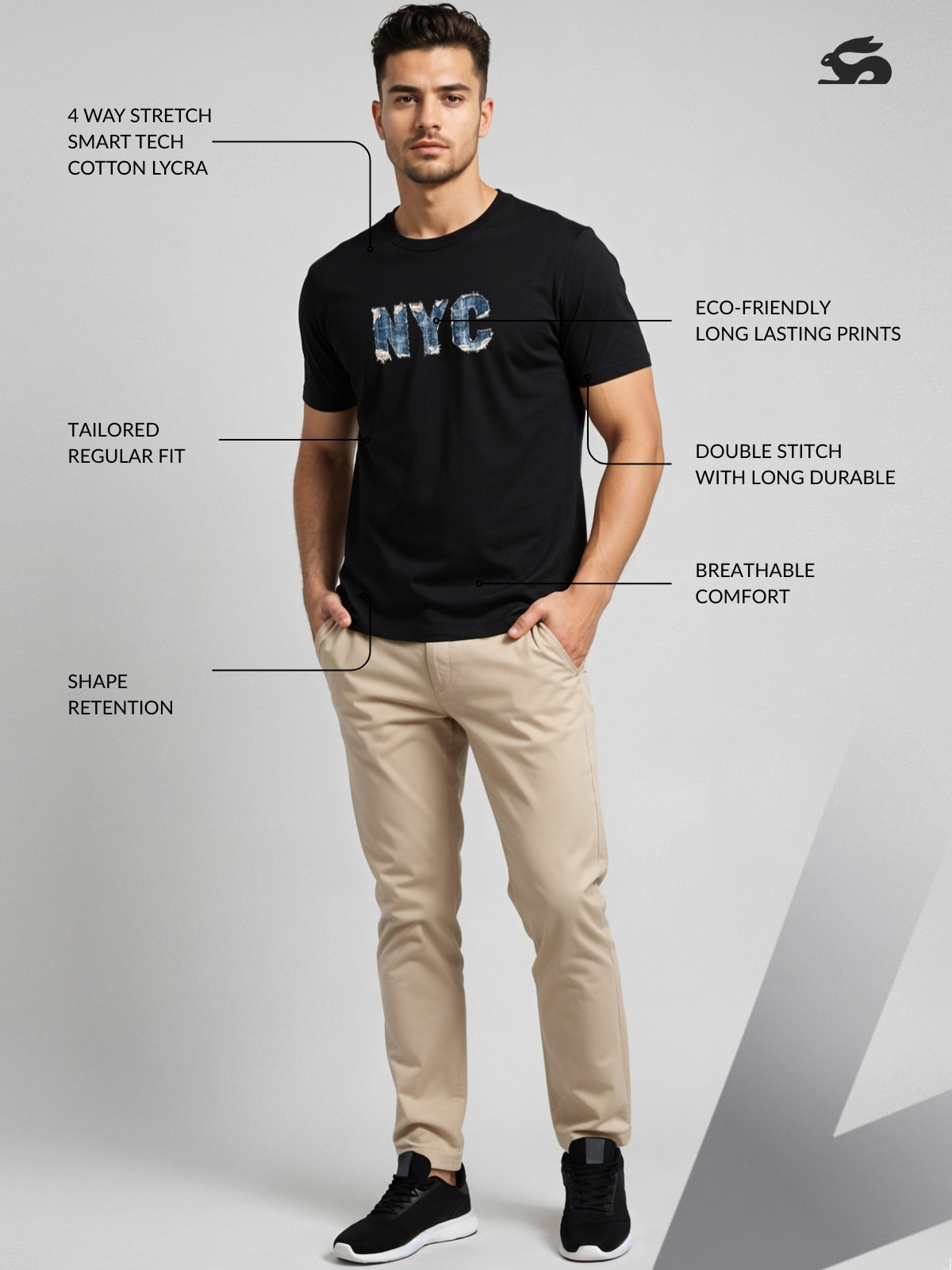 Casual Streetwear Graphic Tee