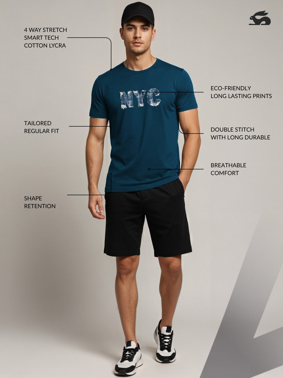 Casual Streetwear Graphic Tee