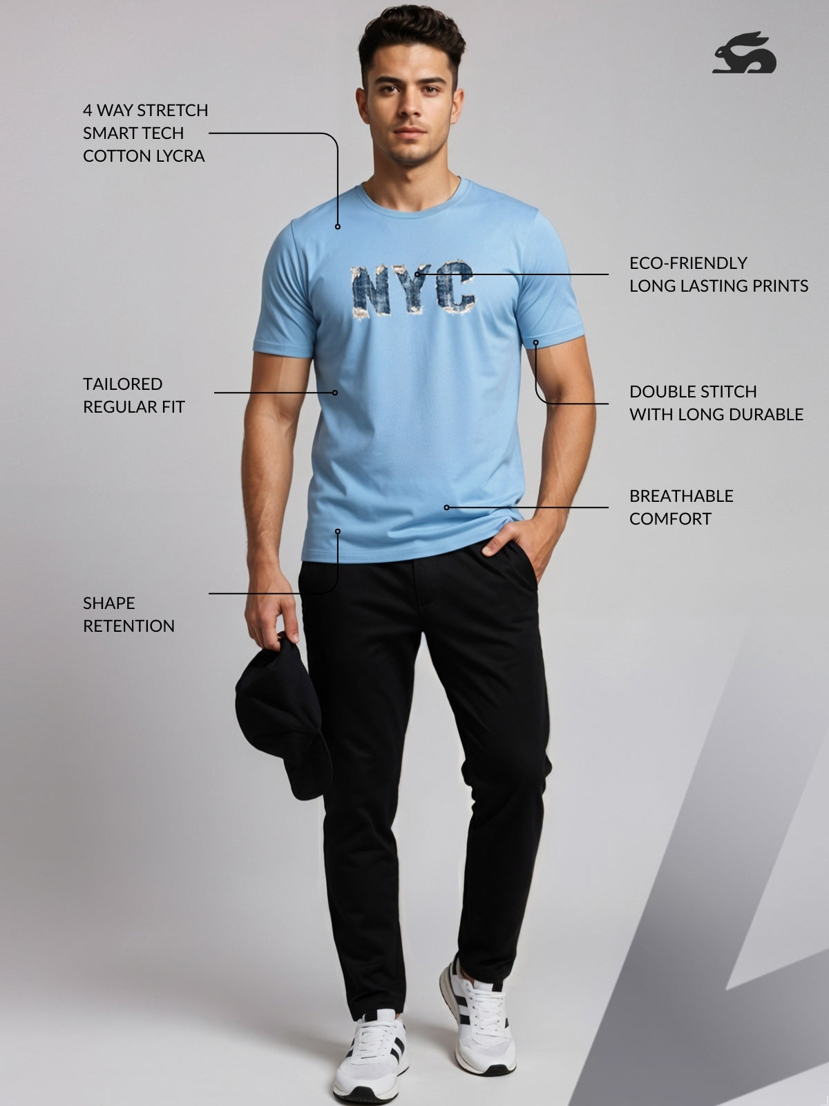 Casual Streetwear Graphic Tee