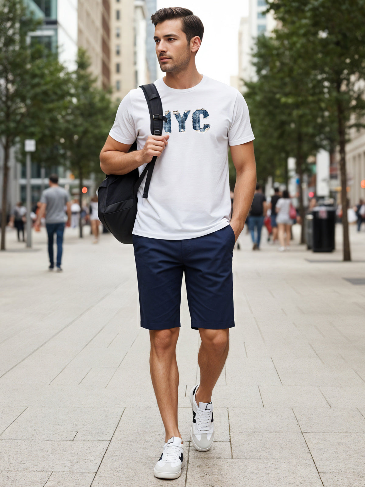 Casual Streetwear Graphic Tee