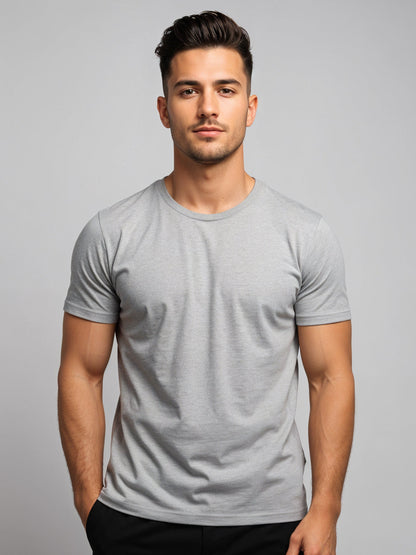 Classic Round Neck Half Sleeve Tee