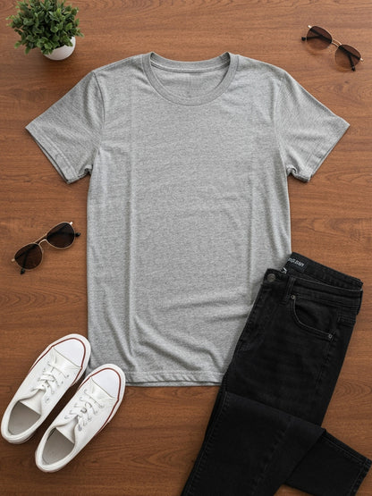 Cotton Plain T-Shirt