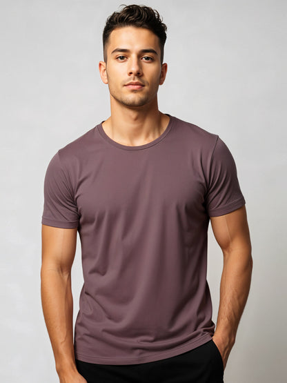 Classic Round Neck Half Sleeve Tee