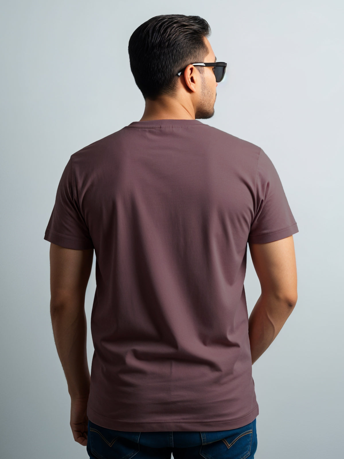 Classic Round Neck Half Sleeve Tee