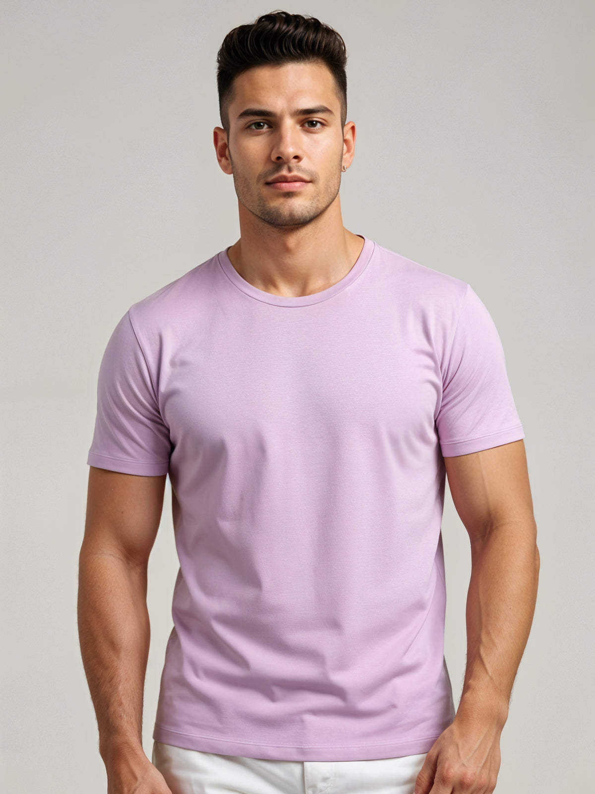 Classic Round Neck Half Sleeve Tee