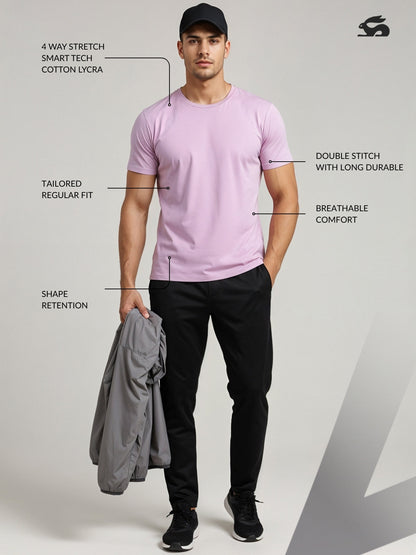 Classic Round Neck Half Sleeve Tee