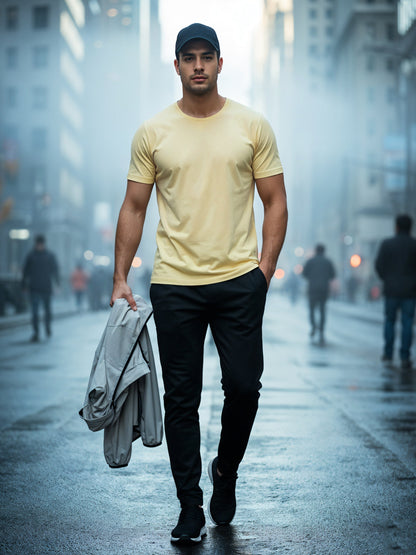 Cotton Plain T-Shirt