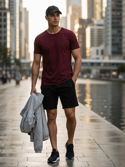 Cotton Plain T-Shirt