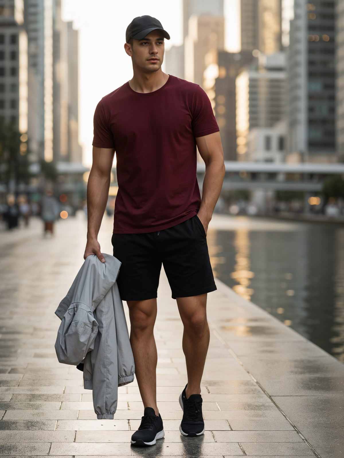 Classic Round Neck Half Sleeve Tee