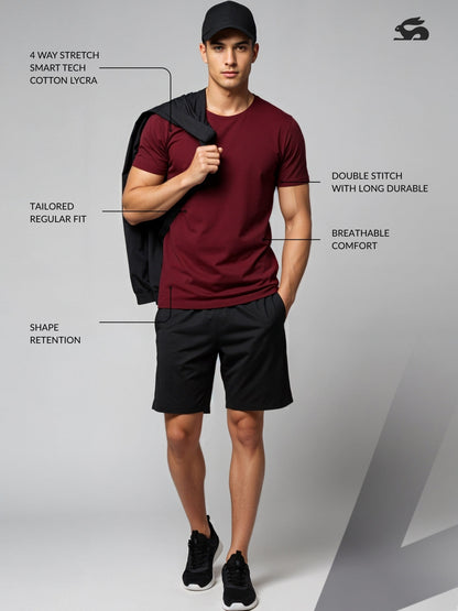 Cotton Plain T-Shirt