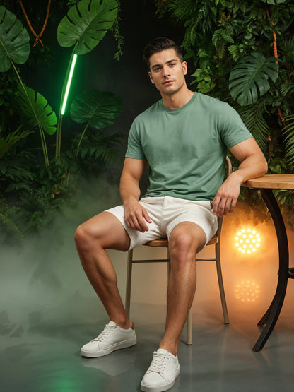 Classic Round Neck Half Sleeve Tee