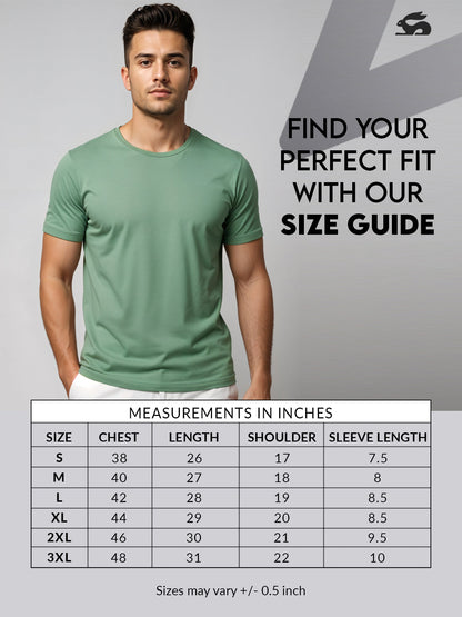 Men’s Regular Fit Wanderlust World Map T-Shirt