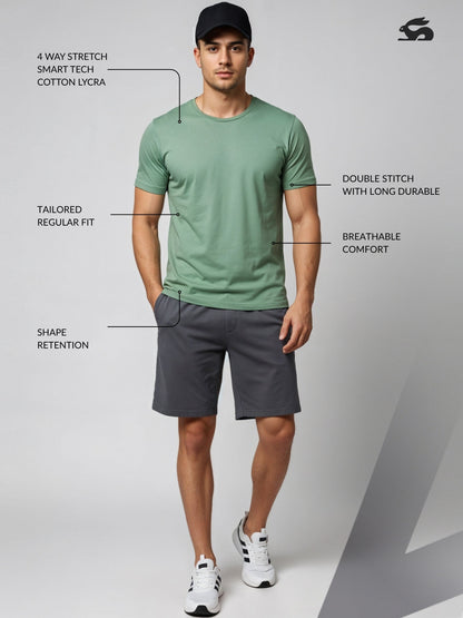 Cotton Plain T-Shirt