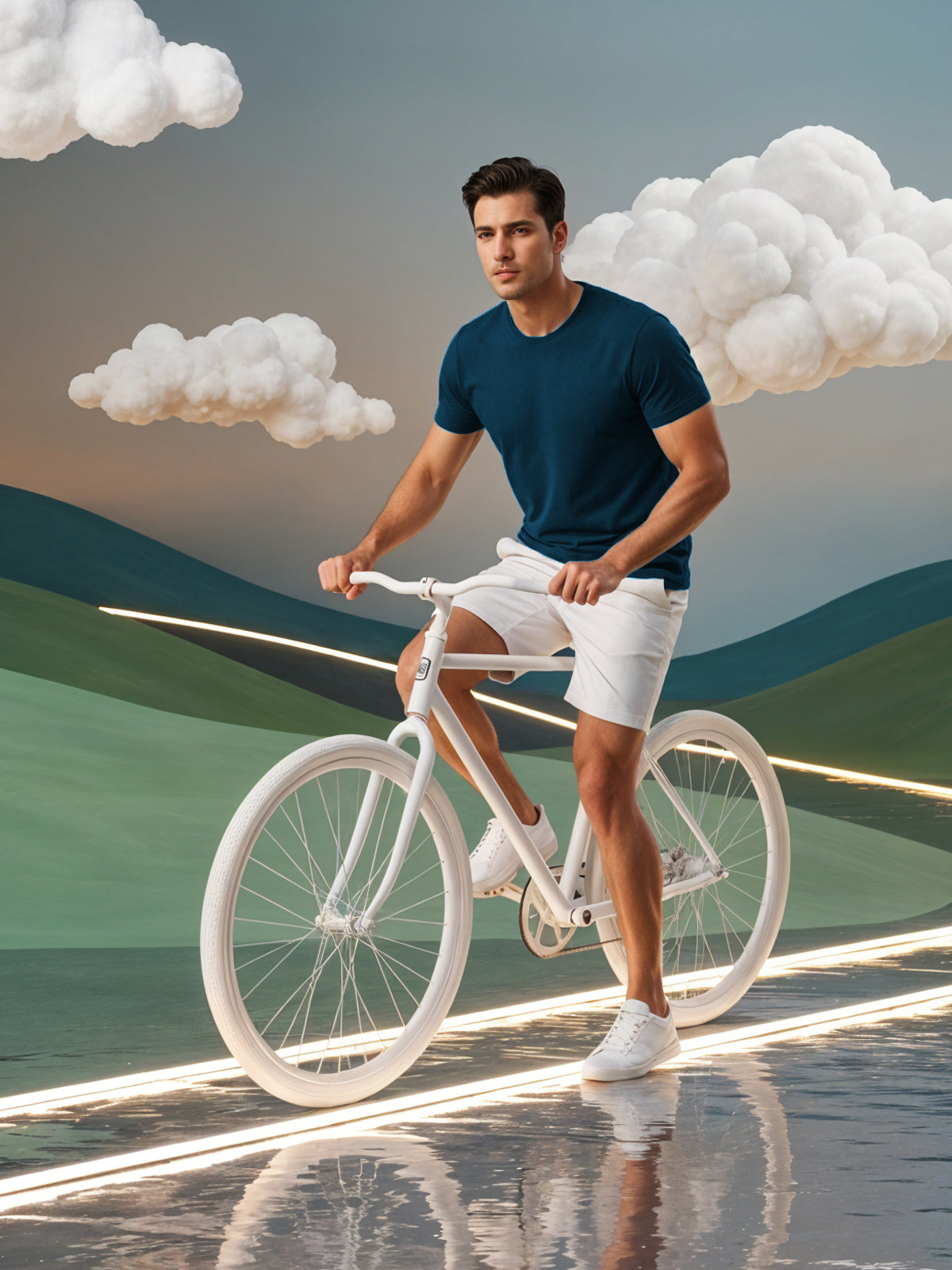 Cotton Plain T-Shirt