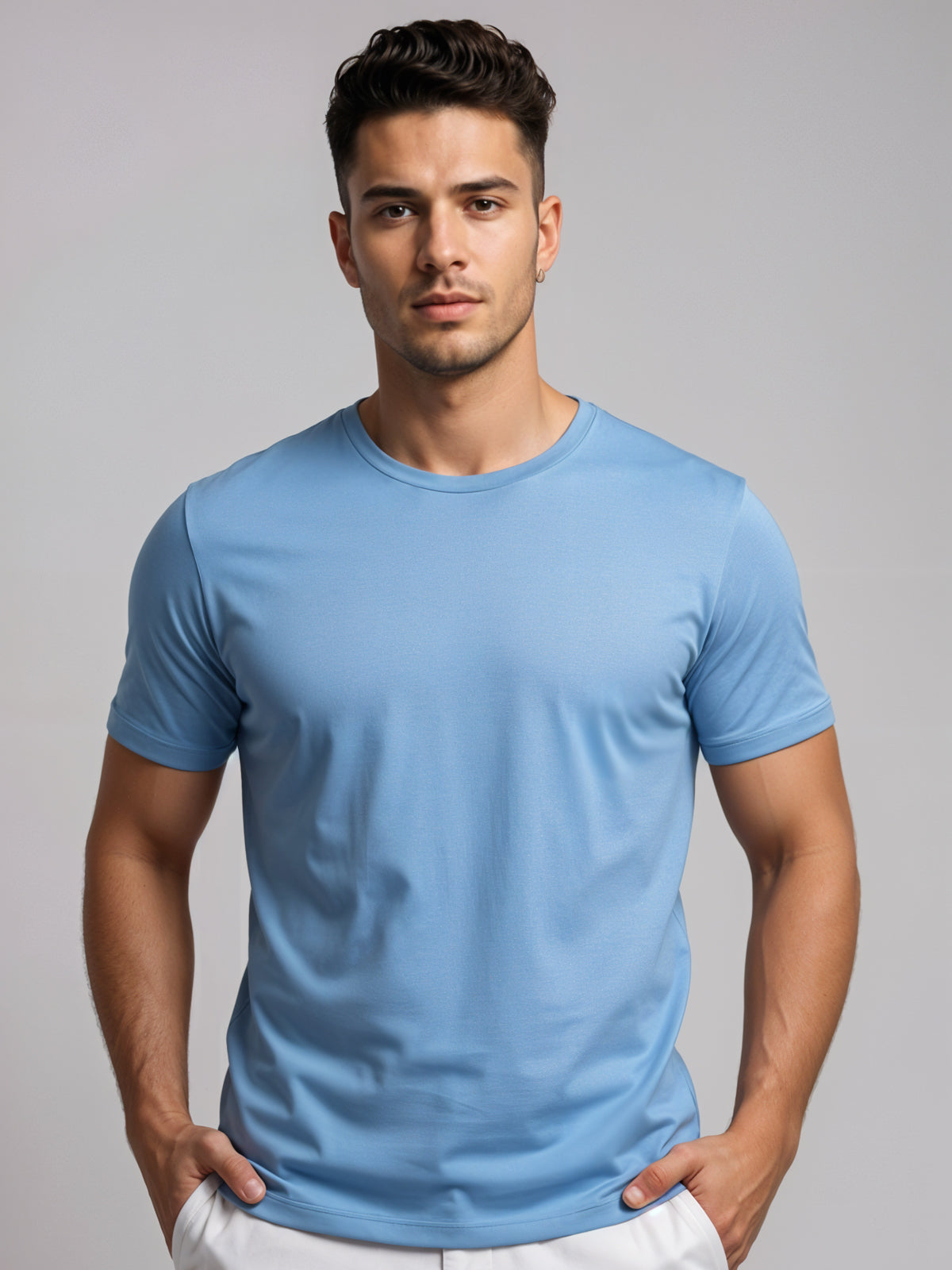 Cotton Plain T-Shirt