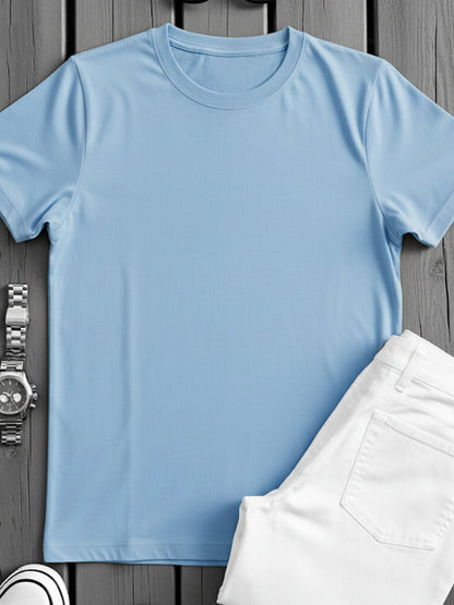 Cotton Plain T-Shirt