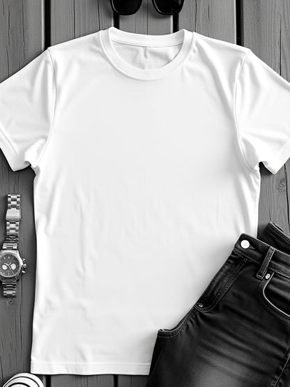 Classic Round Neck Half Sleeve Tee