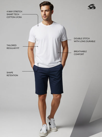 Classic Round Neck Half Sleeve Tee