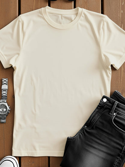 Classic Round Neck Half Sleeve Tee