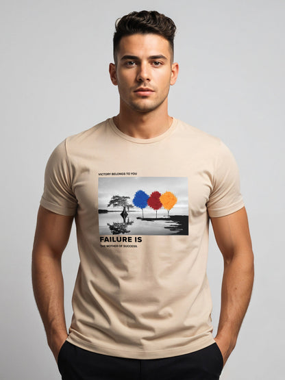 Regular Fit Motivational Quote T-Shirt