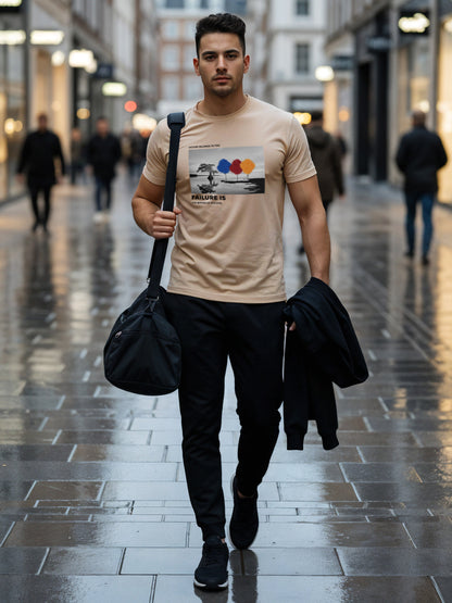 Regular Fit Motivational Quote T-Shirt