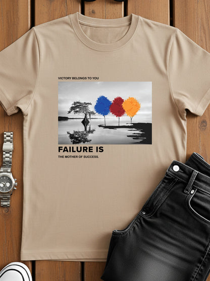 Regular Fit Motivational Quote T-Shirt