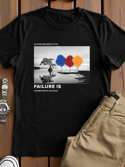 Regular Fit Motivational Quote T-Shirt