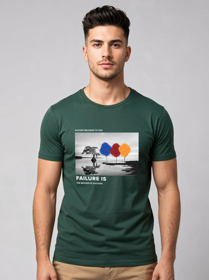 Regular Fit Motivational Quote T-Shirt