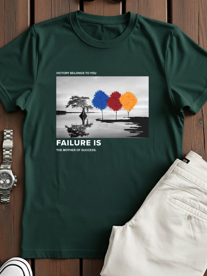 Regular Fit Motivational Quote T-Shirt