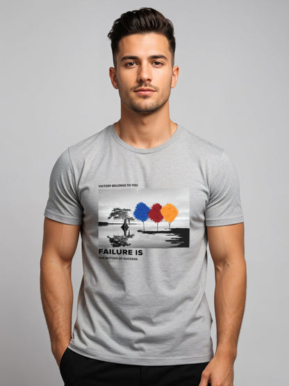 Regular Fit Motivational Quote T-Shirt