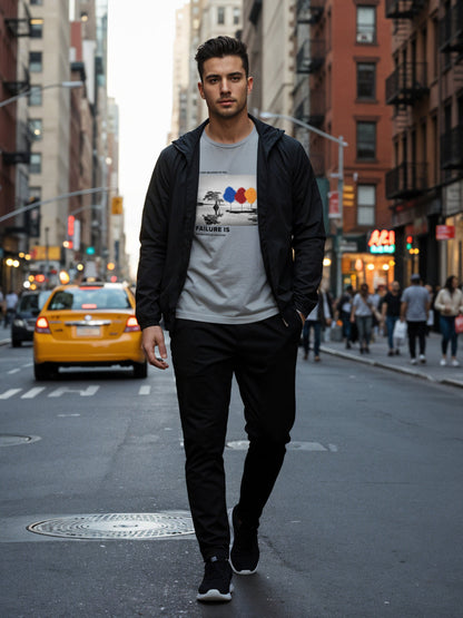 Regular Fit Motivational Quote T-Shirt