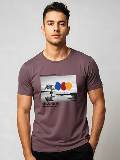 Regular Fit Motivational Quote T-Shirt