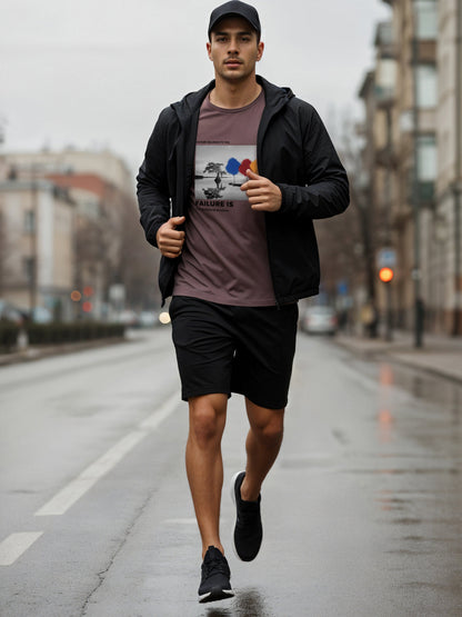 Regular Fit Motivational Quote T-Shirt