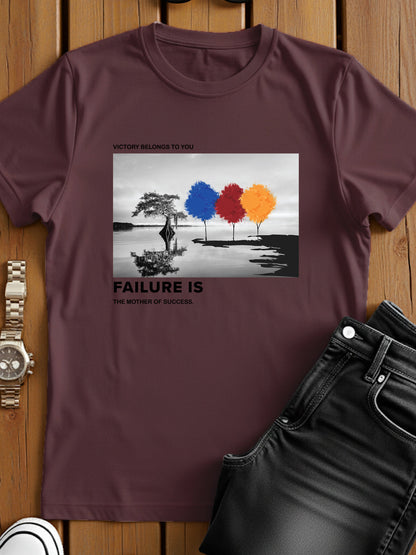 Regular Fit Motivational Quote T-Shirt