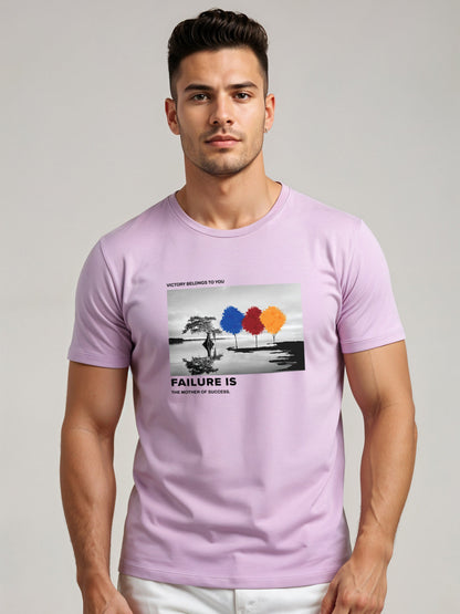 Regular Fit Motivational Quote T-Shirt