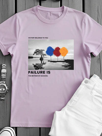 Regular Fit Motivational Quote T-Shirt