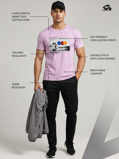 Regular Fit Motivational Quote T-Shirt