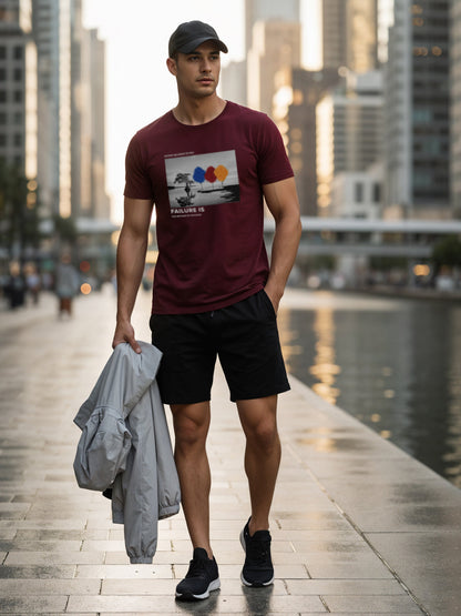 Regular Fit Motivational Quote T-Shirt