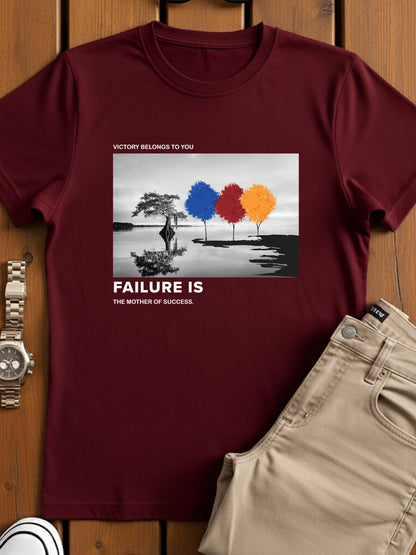 Regular Fit Motivational Quote T-Shirt