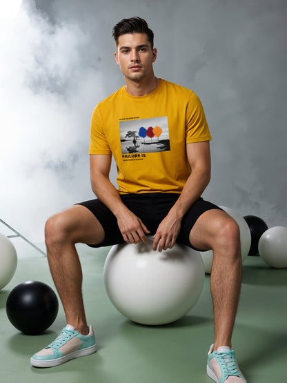 Regular Fit Motivational Quote T-Shirt