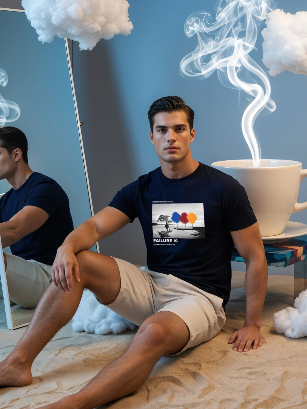 Regular Fit Motivational Quote T-Shirt