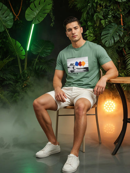 Regular Fit Motivational Quote T-Shirt