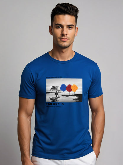 Regular Fit Motivational Quote T-Shirt