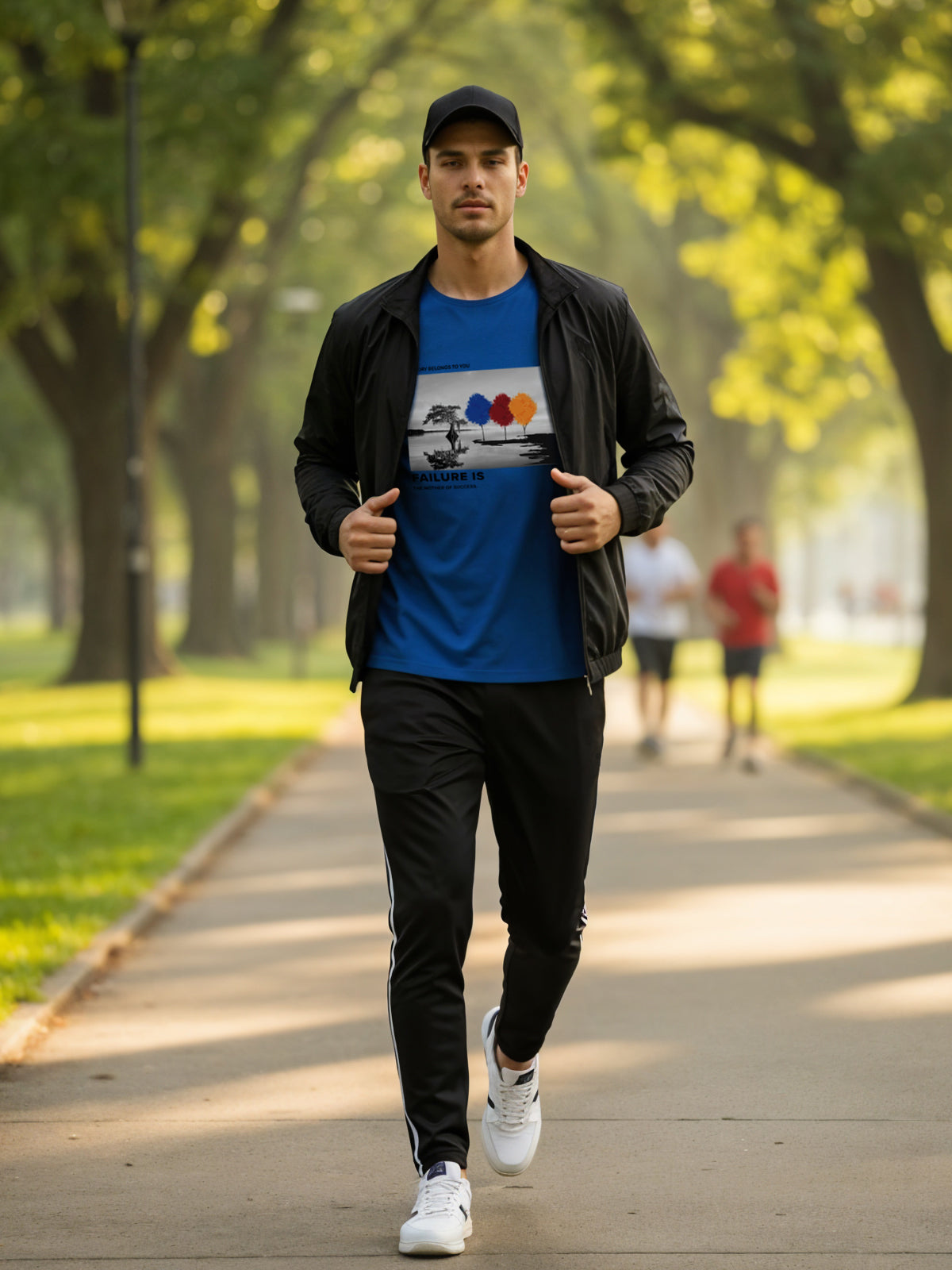 Regular Fit Motivational Quote T-Shirt