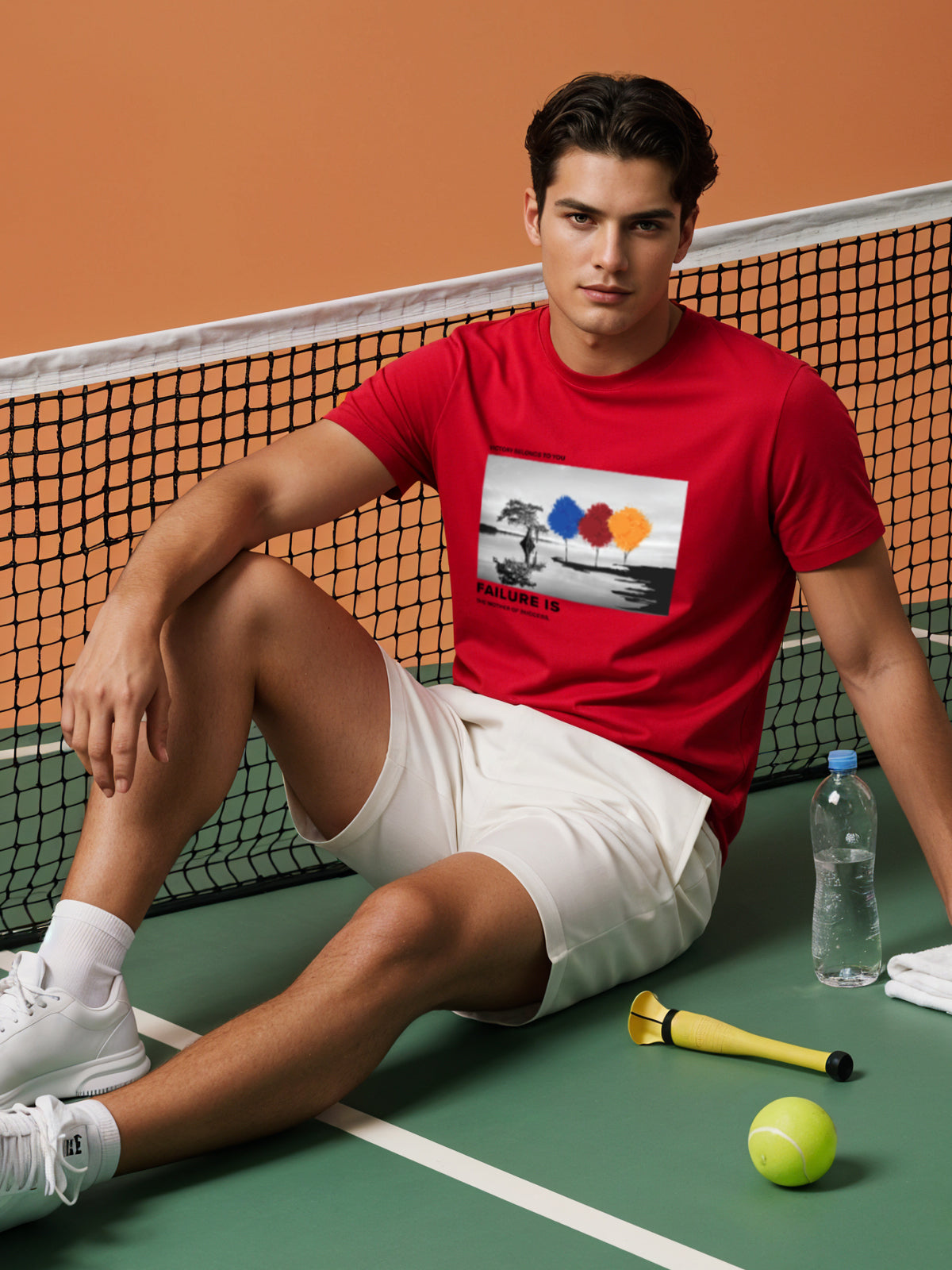 Regular Fit Motivational Quote T-Shirt